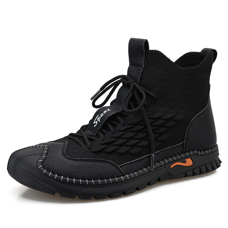Outdoor Hiking Driving Shoes - Multi-Purpose Tooling Boots for Men