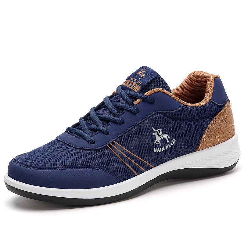 Men's Multi-Purpose Mesh Sneakers - Breathable Travel Running Shoes