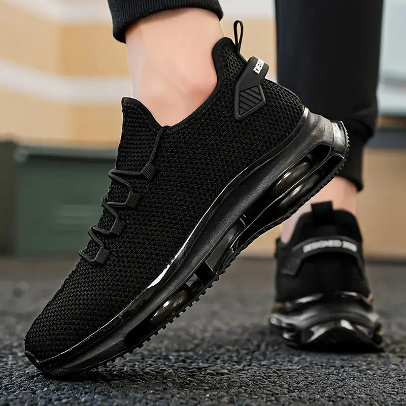 Men's Breathable Soft Bottom Sneakers - Trendy Casual Shoes