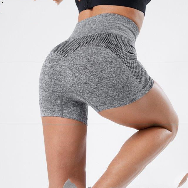 Women's Push-Up High Waist Running Shorts - Fitness Shorts with Lift Technology