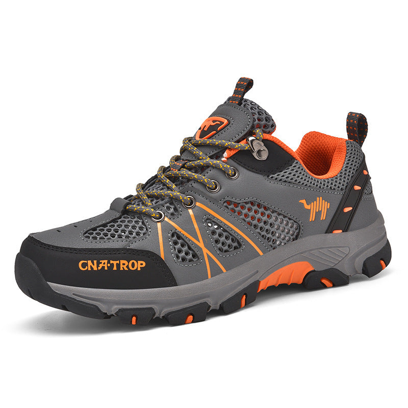 Men's Outdoor Hiking Shoes - All-Season Mountaineering Sneakers