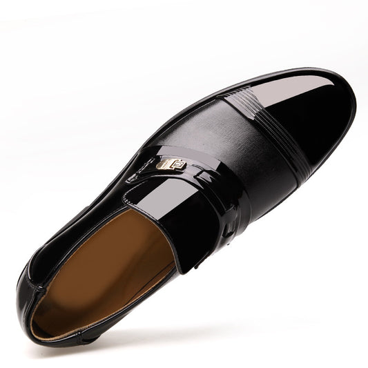 Men's Business Dress Leather Shoes - Professional Formal Footwear