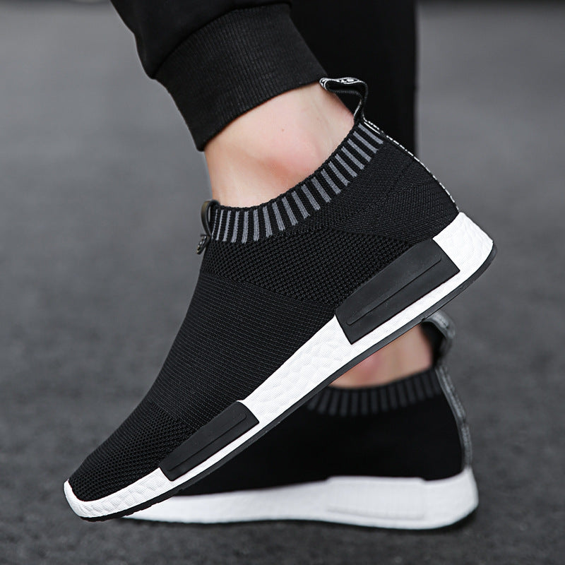 Flying Knit Korean Student Mesh Shoes - Sports Casual Athletic Sneakers