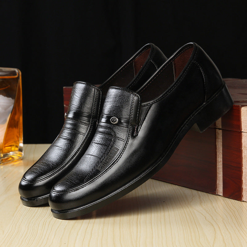 Casual Business Dress Shoes - Men's Versatile Professional Footwear