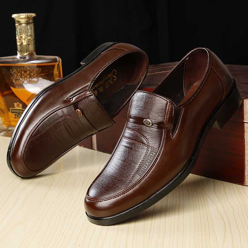Casual Business Dress Shoes - Men's Versatile Professional Footwear