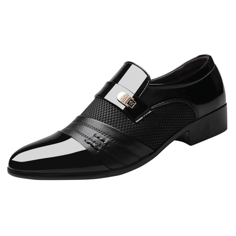 Men's Large Size All-Match Wedding Shoes - Casual Business Dress Footwear