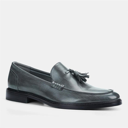 Casual Leather Loafers - Men's Business Dress Formal Slip-On Shoes