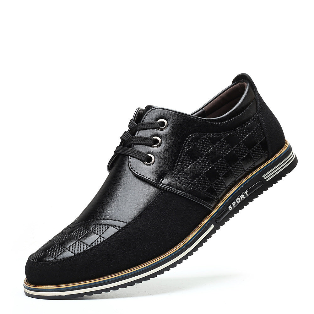 Men's British Style Plus Size Dress Shoes - Fashion Forward Extended Sizes