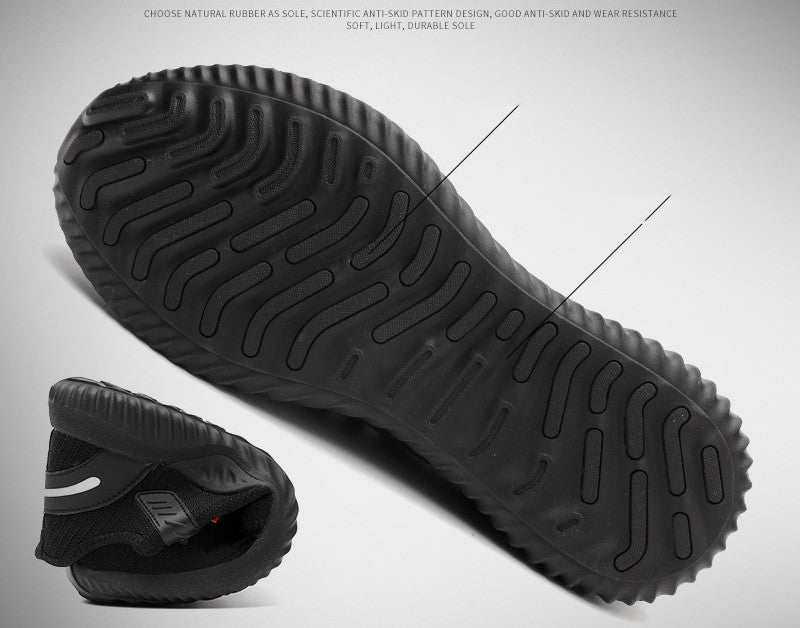 Breathable Safety Shoes - Steel Toe Anti-Smashing Work Boots