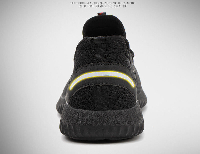 Breathable Safety Shoes - Steel Toe Anti-Smashing Work Boots