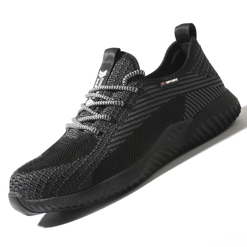 Breathable Safety Shoes - Steel Toe Anti-Smashing Work Boots