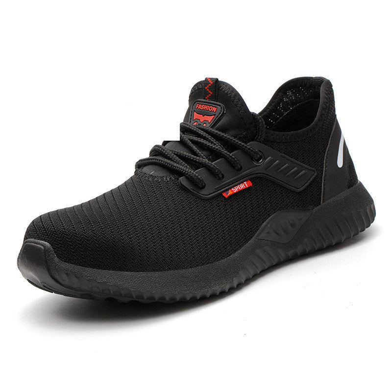 Breathable Safety Shoes - Steel Toe Anti-Smashing Work Boots