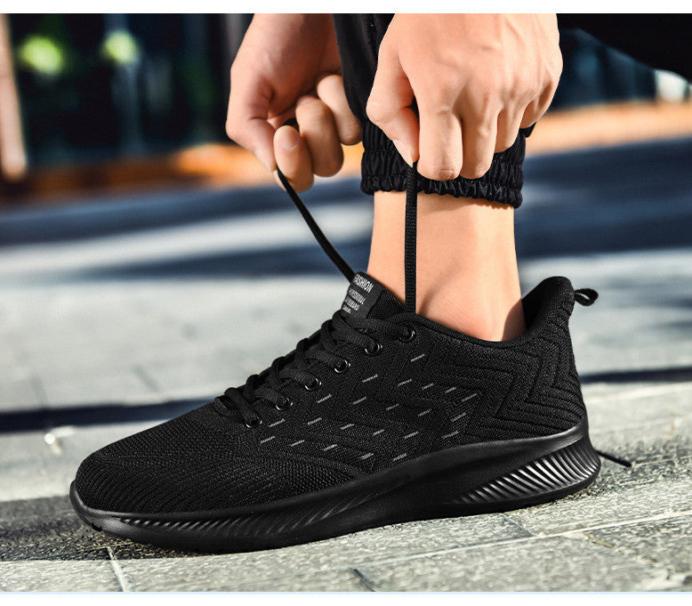 Men's Ultralight Flyknit Running Shoes - Breathable Casual Sports Sneakers