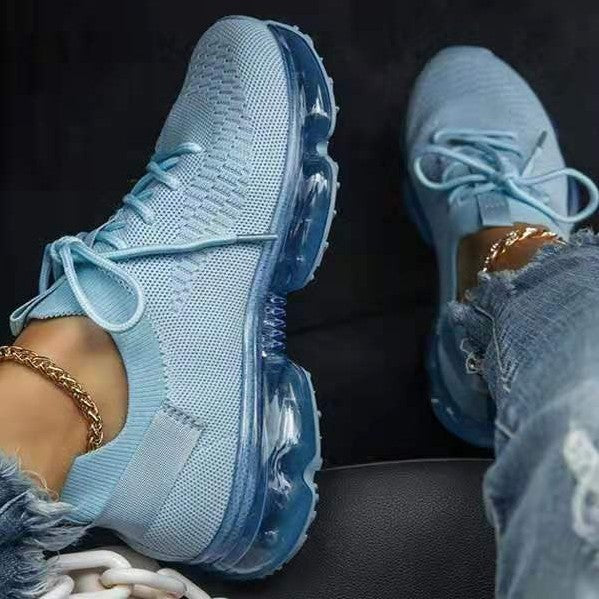 Large Mesh Breathable Casual Sneakers - Comfortable Athletic Shoes