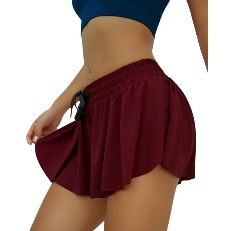 Women's Scrunch Skirt Cycling Biker Shorts - Butt Lifting Gym Workout Shorts