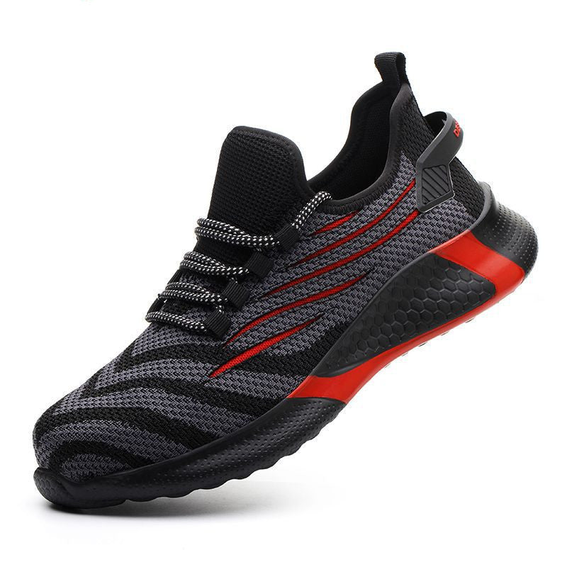 Men's Steel Toe Safety Work Shoes - Anti-Puncture Indestructible Boots