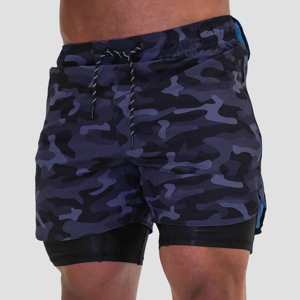 Men's Double Breathable Sports Running Training Shorts - Advanced Ventilation Athletic Shorts