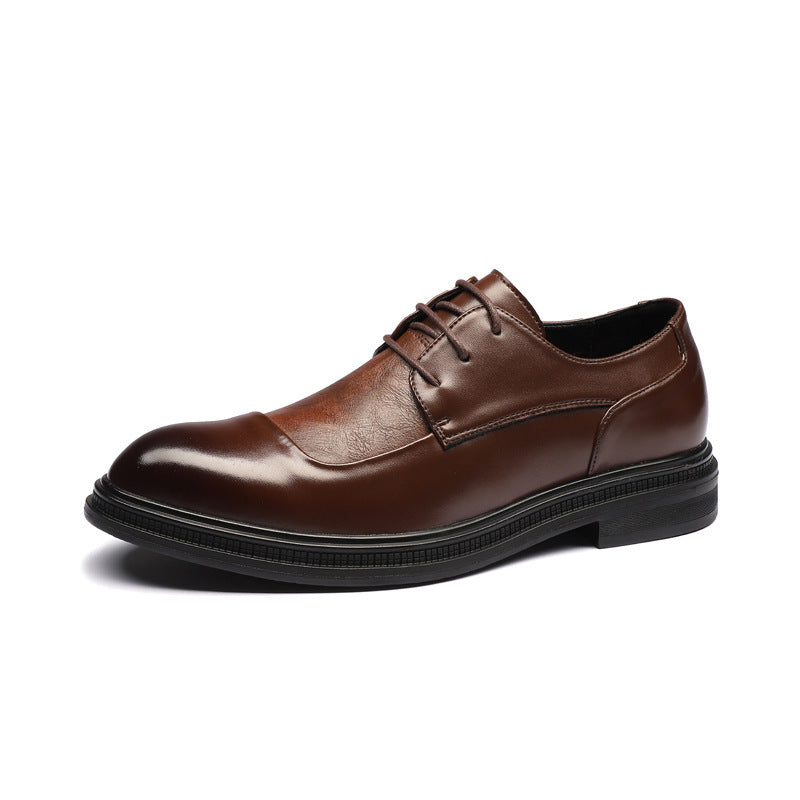 Men's New Pointed British Business Dress Shoes - Premium Formal Footwear