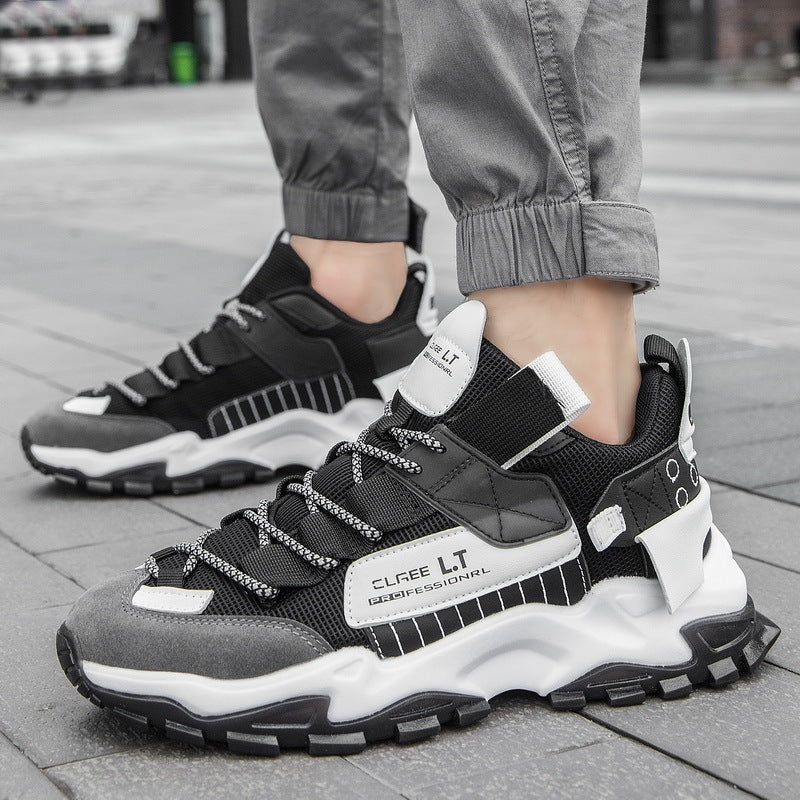 Breathable Trend Sports Shoes - Casual Athletic Sneakers for Men