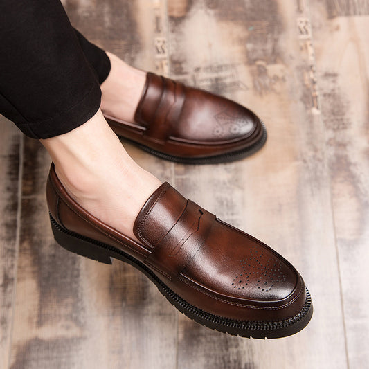 Men's Casual Dress Shoes - Versatile Business Casual Professional Footwear