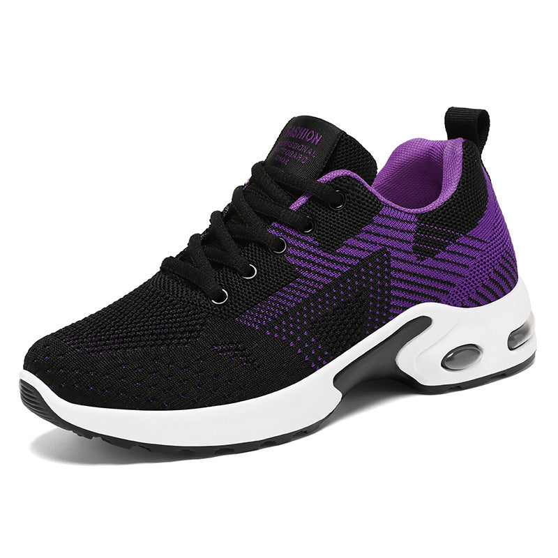 Women's Plus Size Air Cushion Running Sneakers - Casual Athletic Shoes