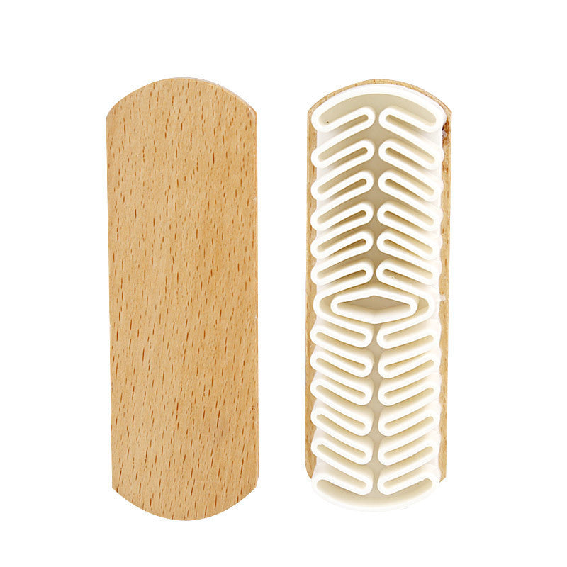 Suede Leather Silicon Brush