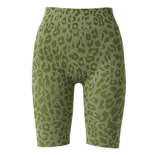 Women's Peach Yoga Shorts - Running Sports Athletic Shorts