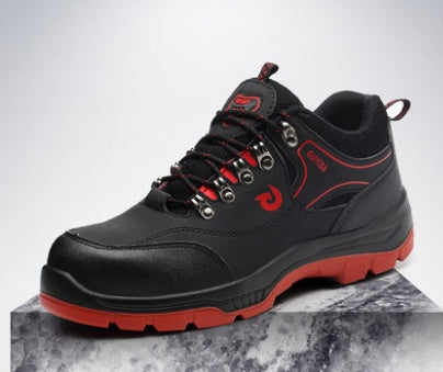 Men's Industrial Safety Work Boots - Steel Toe Anti-Puncture Odor-Resistant