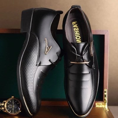 Oxford Business Dress Shoes - Men's Classic Professional Formal Footwear