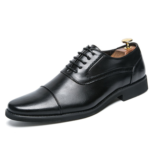 Men's Premium Business Dress Shoes - Heavy-Duty Professional Formal Footwear