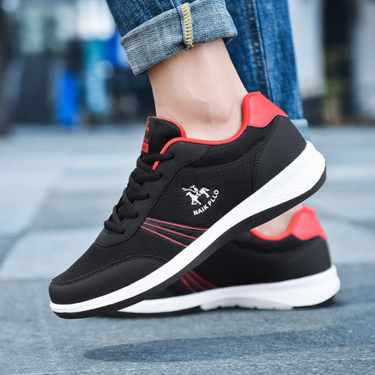 Men's Multi-Purpose Mesh Sneakers - Breathable Travel Running Shoes