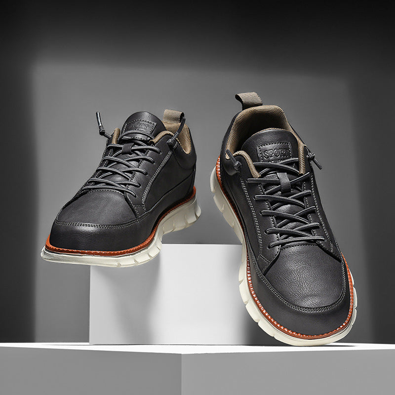 Men's Plus Size Canvas Sneakers - Soft Bottom All-Match Casual Shoes
