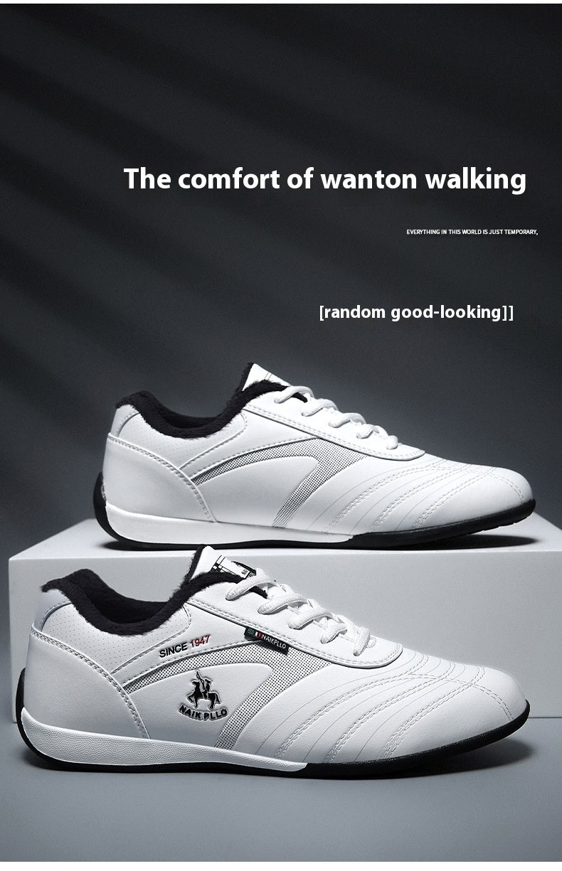 Men's Winter Cotton-Padded Sneakers - Velvet Lined Casual Shoes