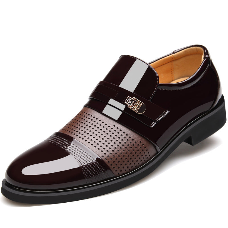 Men's Business Dress Leather Shoes - Professional Formal Footwear