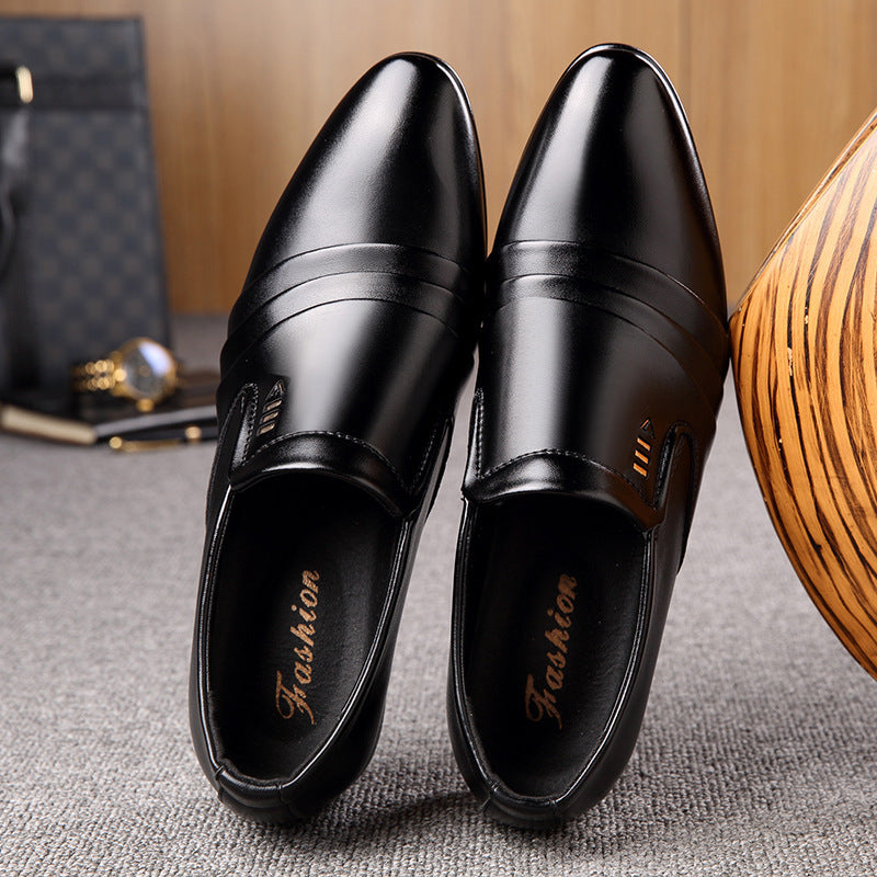 Business Dress Shoes - Men's Classic Dad Shoes with Comfort Features