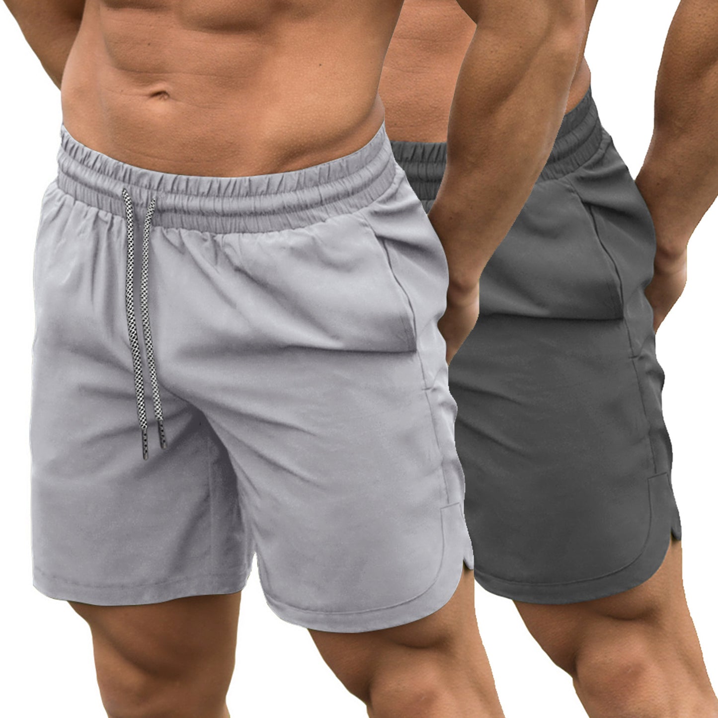 Men's Ice Silk Running Leisure Shorts - Cooling Athletic Leggings