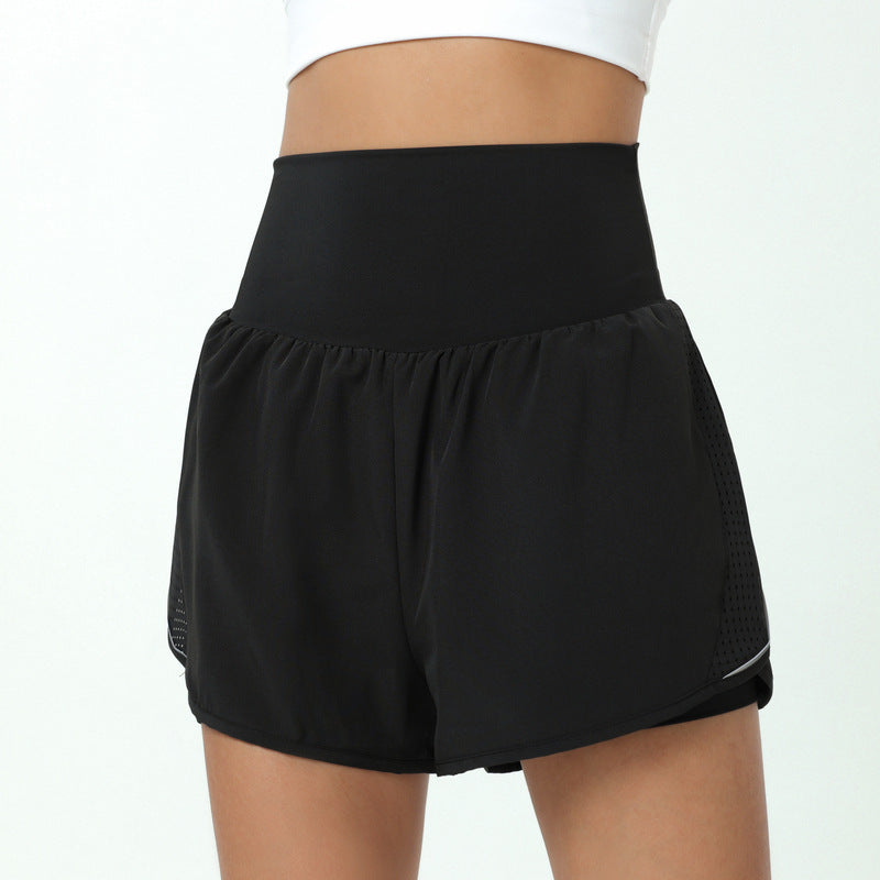 Women's Gym Running Exercise Shorts - High Performance Workout Shorts