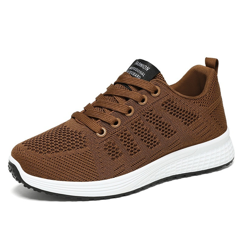 Women's Breathable Running Sneakers - Soft Bottom Casual Athletic Shoes