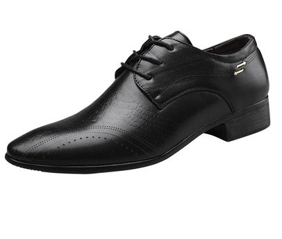 Men's Classic Business Dress Shoes - Professional Formal Leather Footwear