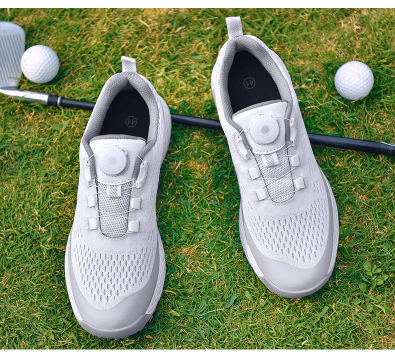 Men's Golf Leisure Sneakers - Outdoor Buckle Athletic Shoes