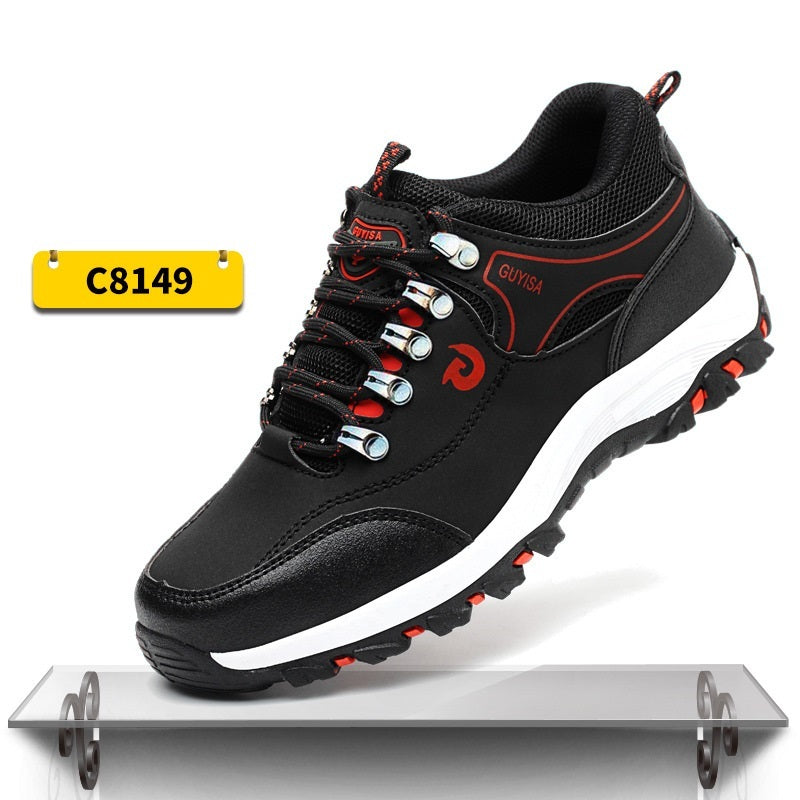 Men's Industrial Safety Work Boots - Steel Toe Anti-Puncture Odor-Resistant