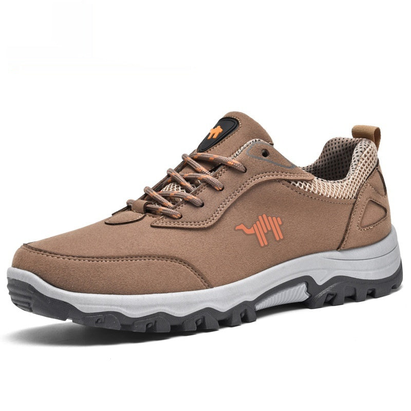Plus Size Outdoor Casual Sneakers - High-Top Breathable Athletic Shoes