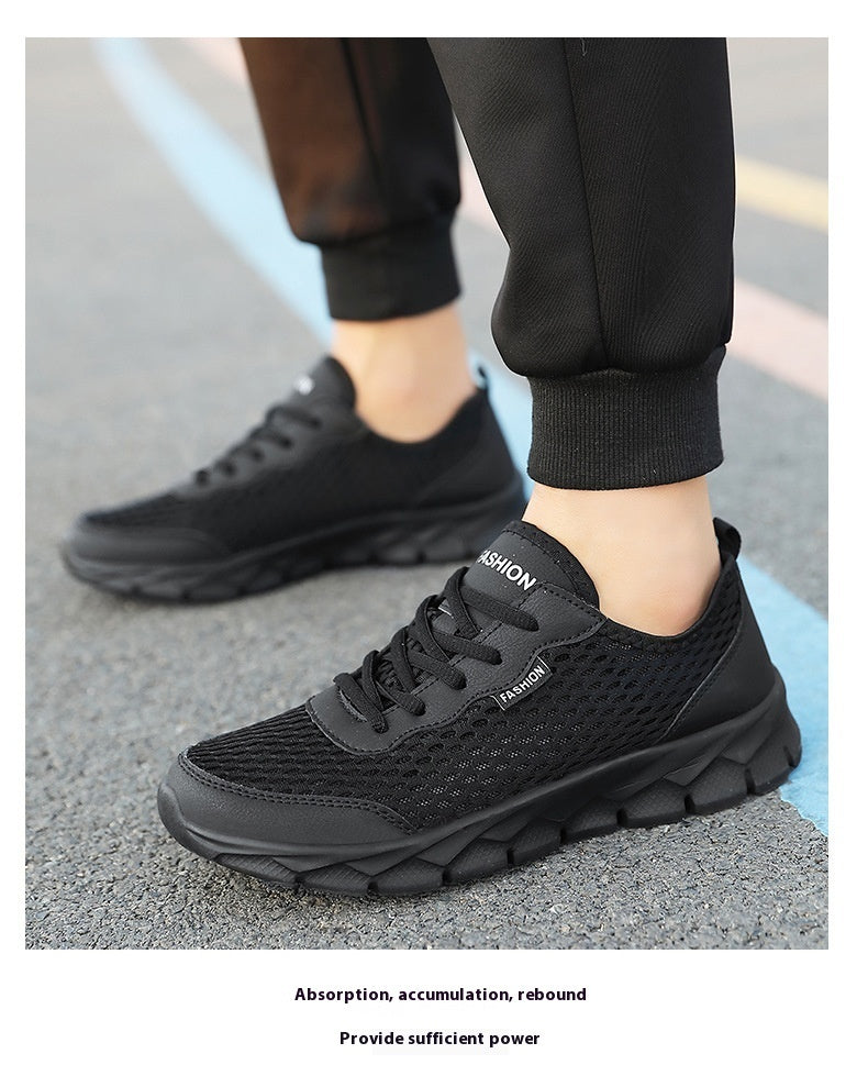 Summer Breathable Mesh Sneakers Men - Lightweight Casual Sports Shoes