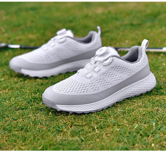 Men's Golf Leisure Sneakers - Outdoor Buckle Athletic Shoes