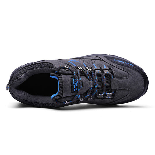 Men's Breathable Trail Running Hiking Shoes - Outdoor Athletic Sneakers