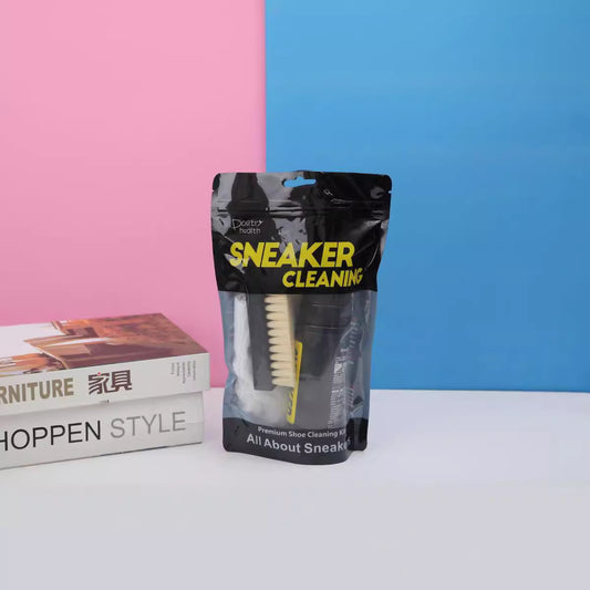 Complete Sneaker Cleaning Kit - White Shoes Foam Cleaner & Dryer