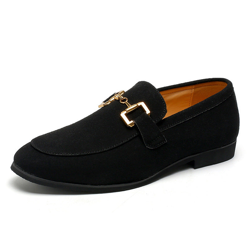 Men's Suede Leather Driving Loafers