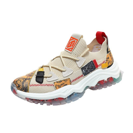 Lightweight Mesh Running Sneakers - Breathable Athletic Shoes