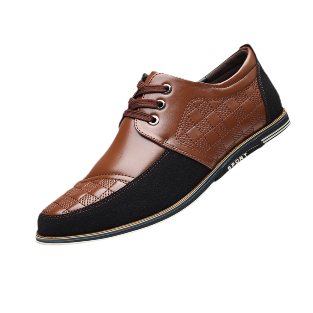 Men's British Style Plus Size Dress Shoes - Fashion Forward Extended Sizes