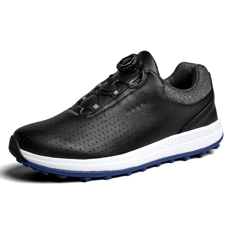 Golf Fashion Platform Sneakers - Low-Top Leisure Athletic Shoes